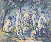 Paul Cezanne Sept Baigneurs France oil painting artist